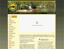 Tablet Screenshot of fisheatingcreekoutpost.com